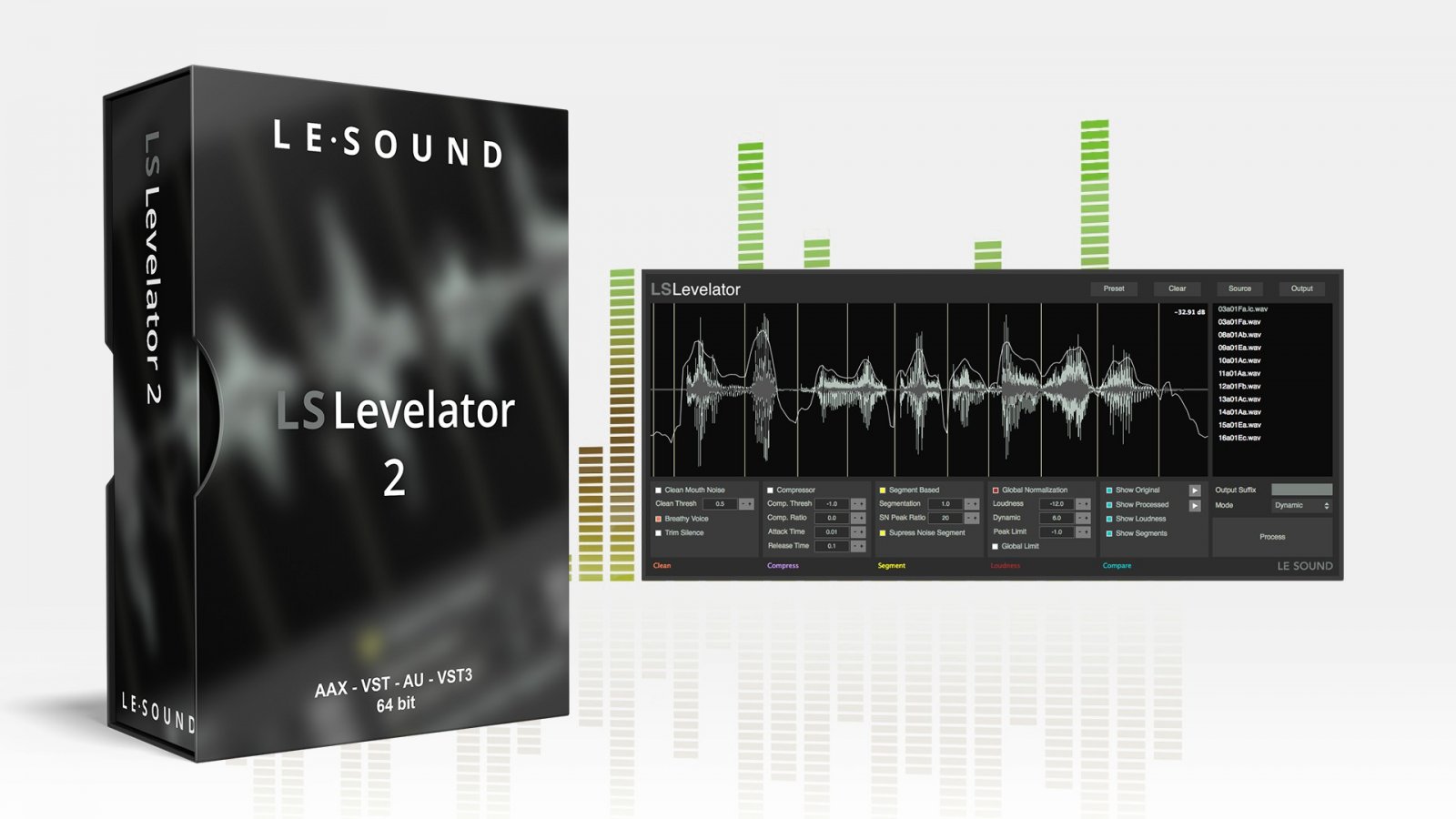 LE Sound LS Levelator 2 Energy/Loudness Normalization Plug In